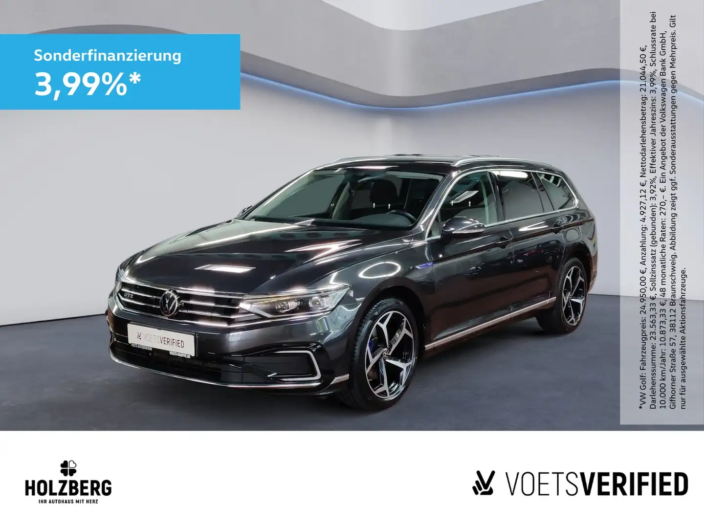 Volkswagen Passat GTE Variant 1.4 l eHybrid DSG NAVI+LED+AreaView Grau - 1