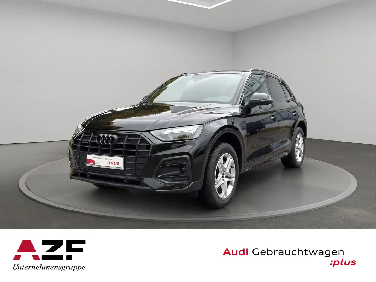 Audi Q5 40 TDI qu. S-tronic advanced AHK+NAVI+ACC+LED Schwarz - 1