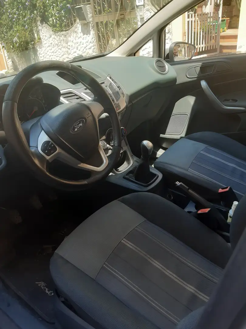 Ford Fiesta Fiesta VI 2008 5p 1.4 tdci + Grigio - 1