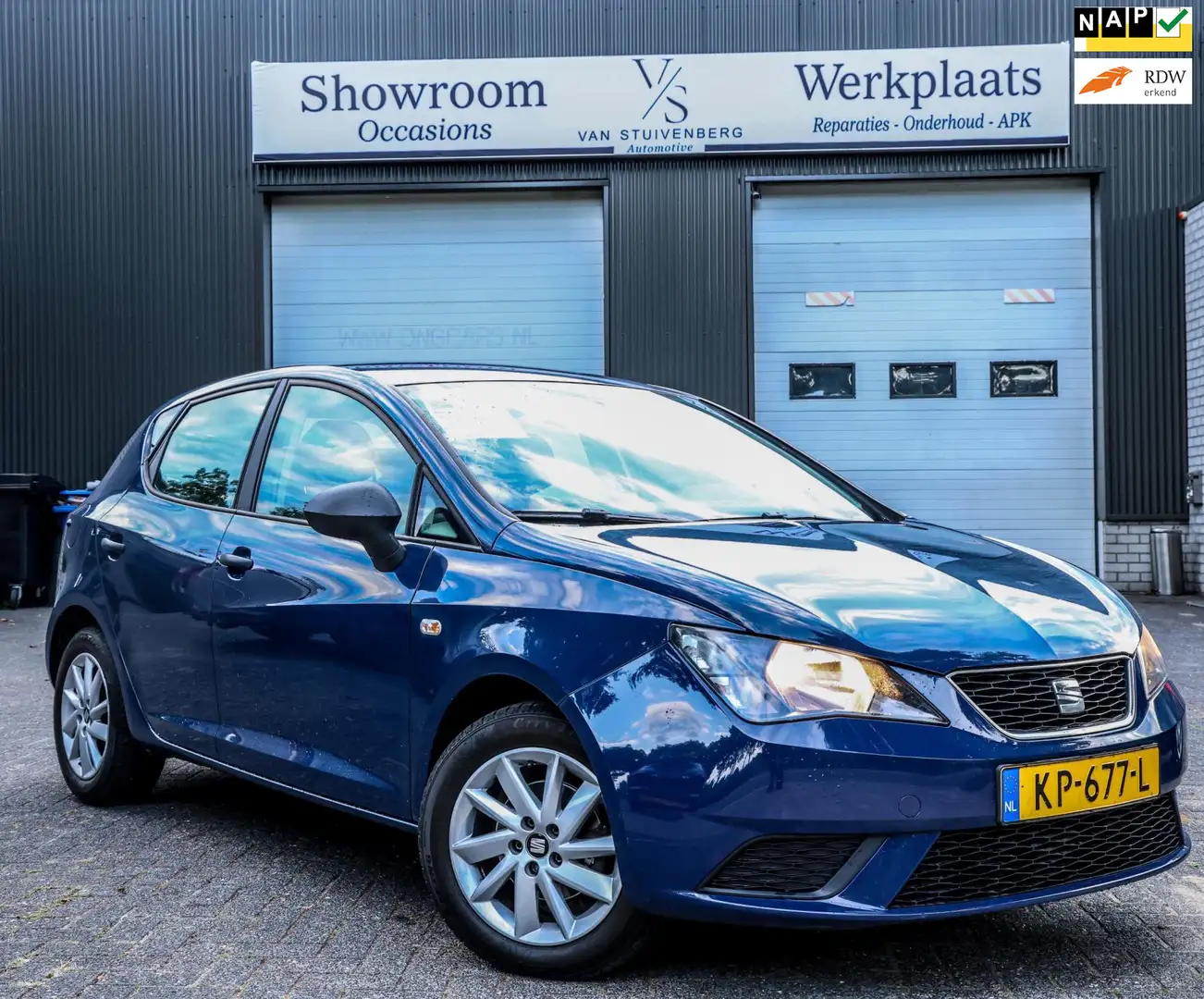 SEAT Ibiza 1.0 EcoTSI Reference APK CRUISE COMPLEET ONDERHOUD Blau - 1