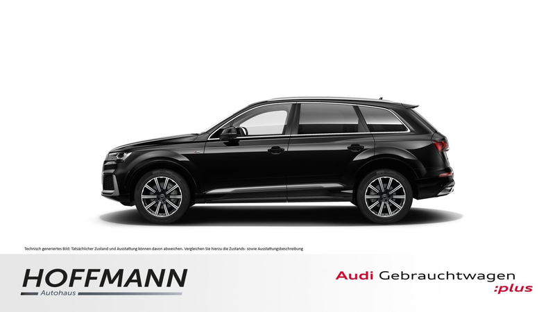 Audi Q7 50 TDI q. S line AHK+Luftfederung+Kamera+HuD — photo 3