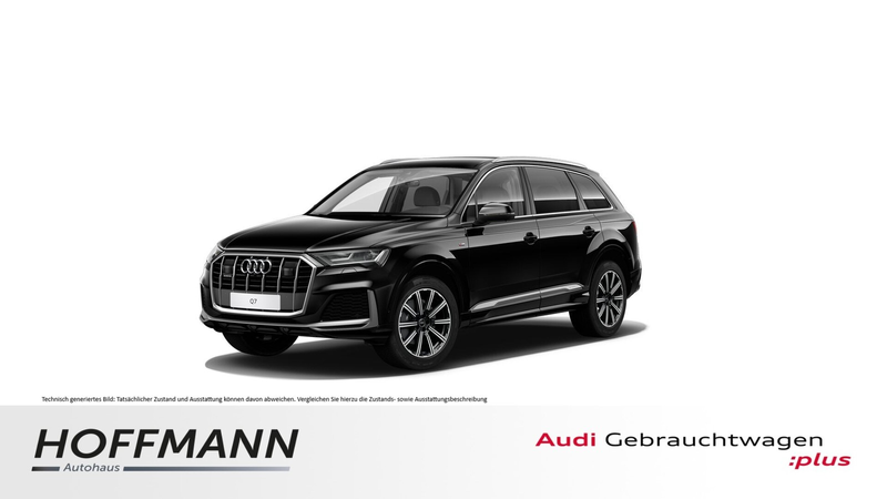 Audi Q7 50 TDI q. S line AHK+Luftfederung+Kamera+HuD
