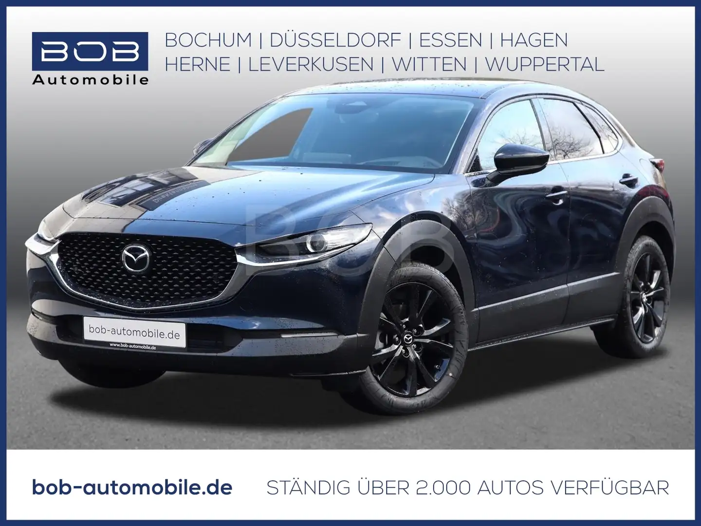 Mazda CX-30 G 140 Aut. Homura NAVI SHZ PDC KLIMA BT ZV Bleu - 1