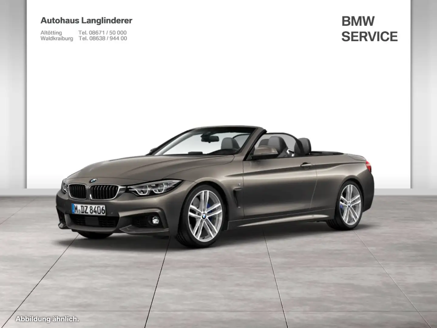 BMW 440 i Cabrio M-Sportpaket M Sportpaket Head-Up Beige - 1
