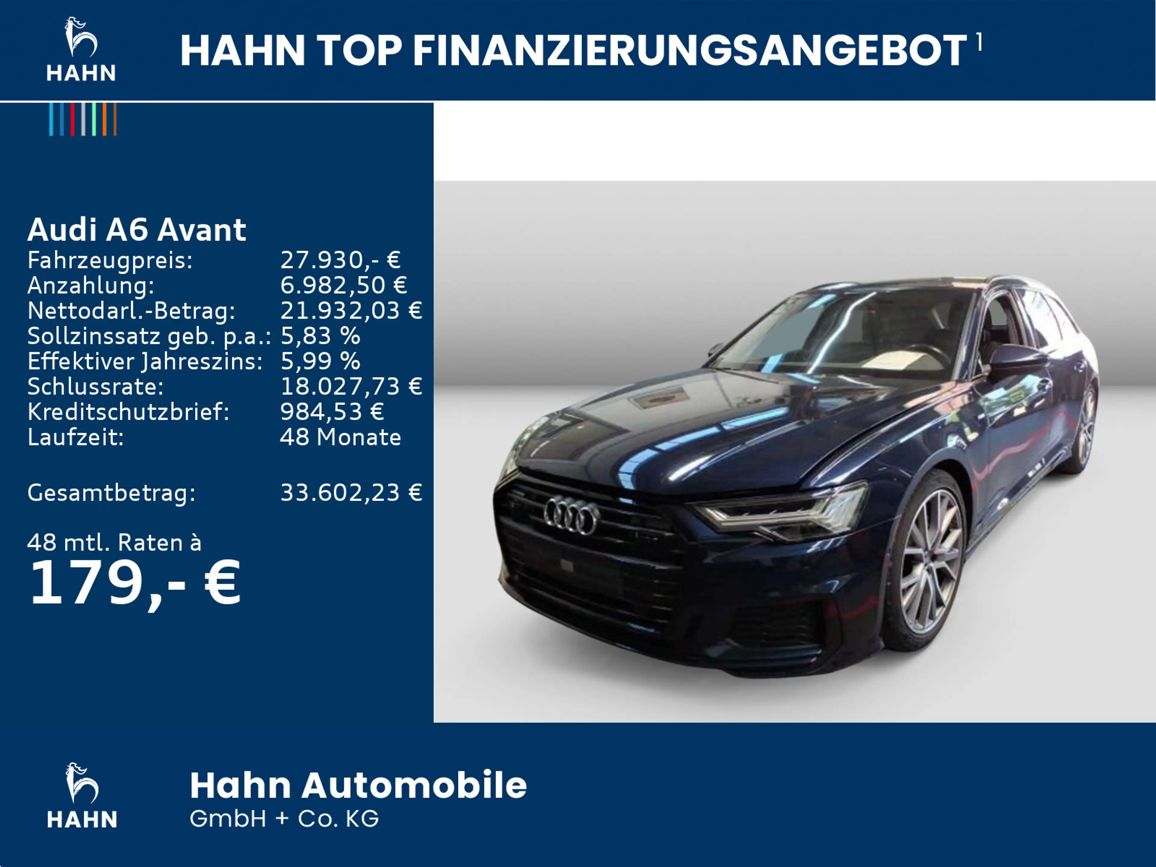 Audi A6 40TDI S line qu S-trc AHK Cam ACC Navi — photo 2