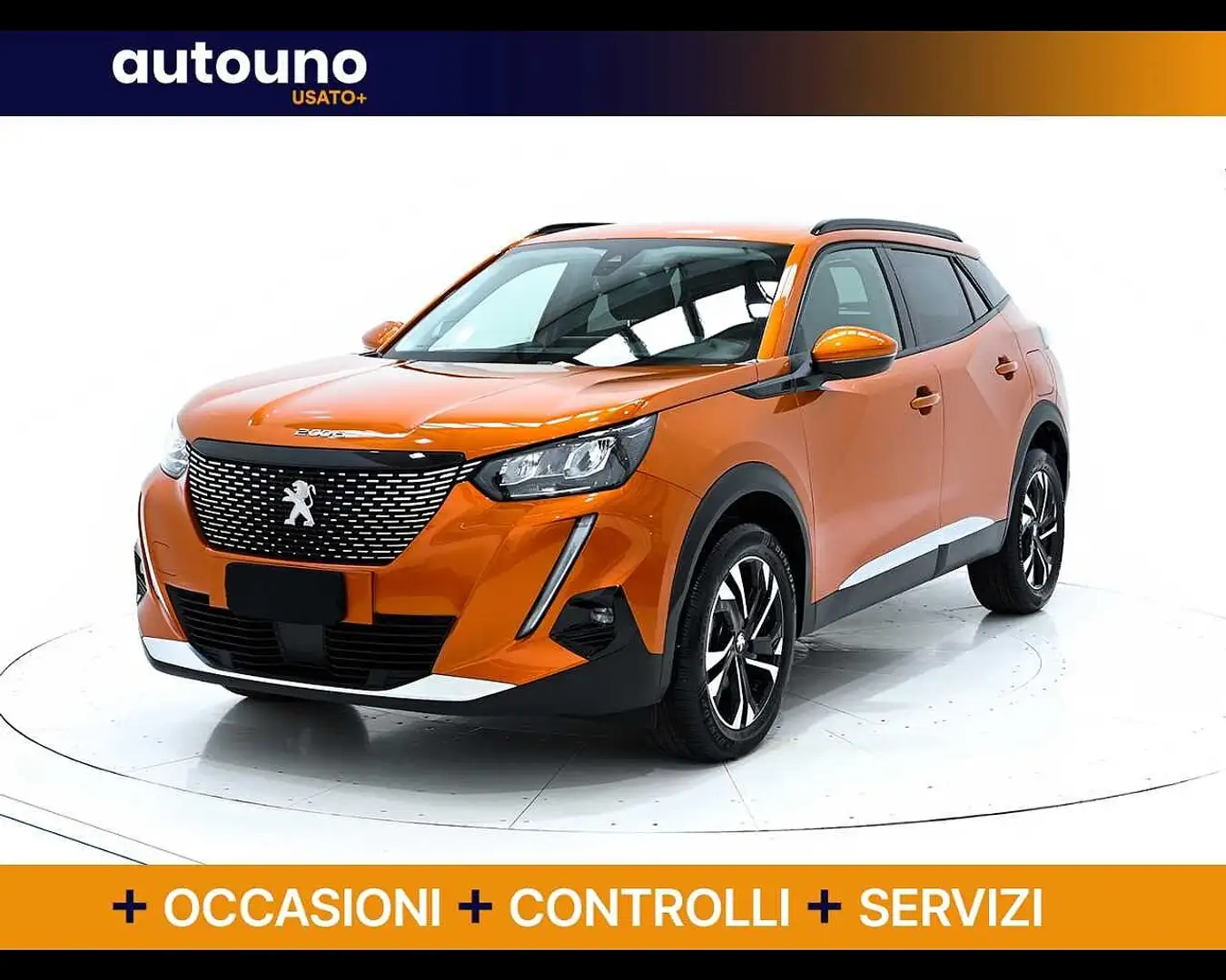 Peugeot 2008 II 2020 2008 1.2 puretech Allure Pack s&s 100cv Naranja - 1