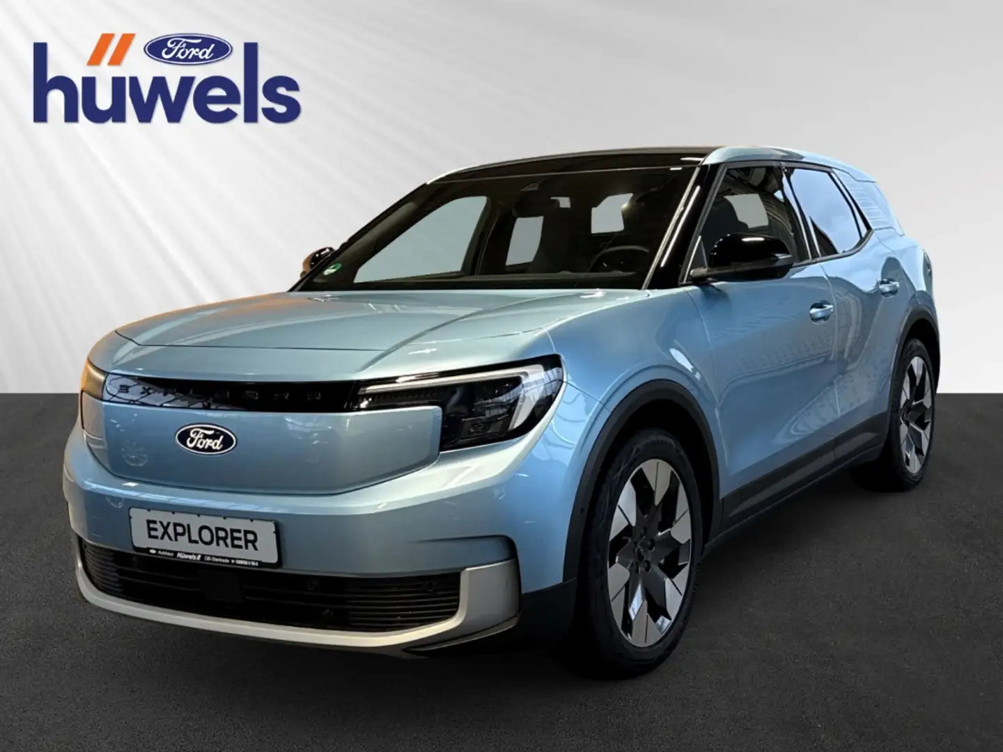 Ford Explorer Premium RWD +AHK+LED+ACC+TWA+360°+SZH+HUD+ Bleu - 1