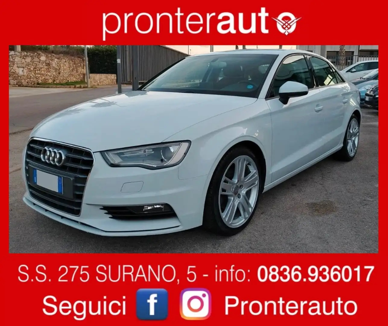 Audi A3 Sedan 2.0 Tdi Ambition 150cv Bianco - 1