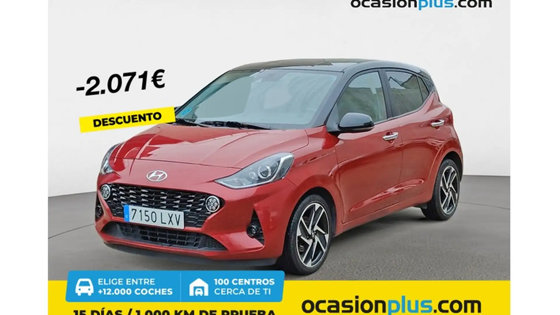 Hyundai i10 1.2 MPI Tecno 2C Rojo - 1