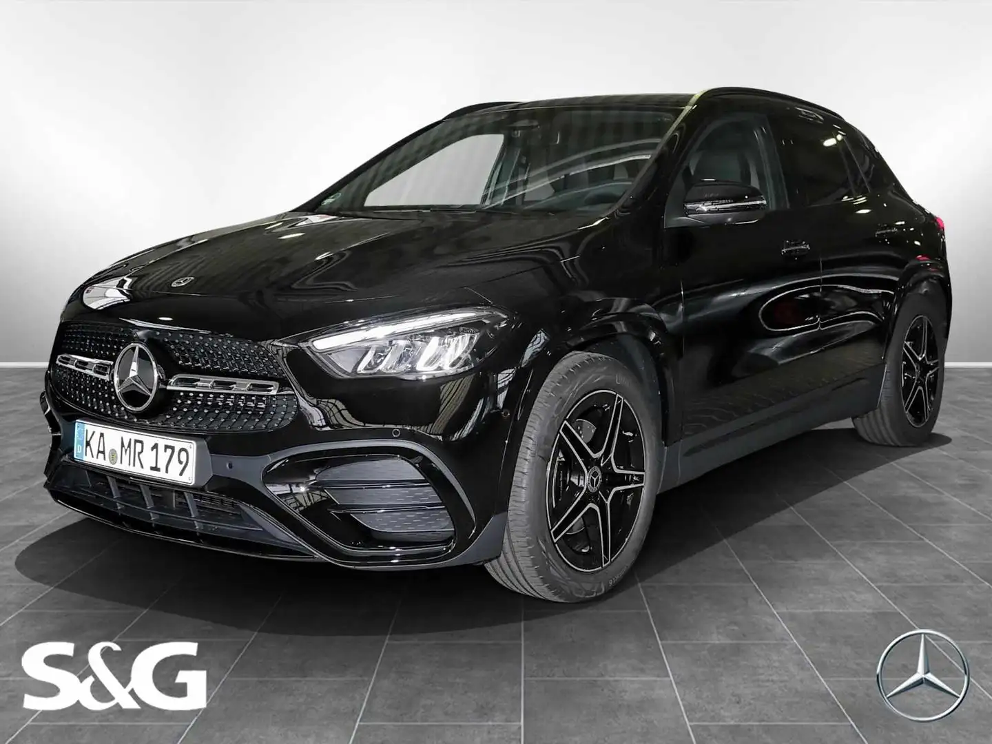 Mercedes-Benz GLA 200 AMG Night+MBUX+Pano+LED+360°+Distronic Schwarz - 1