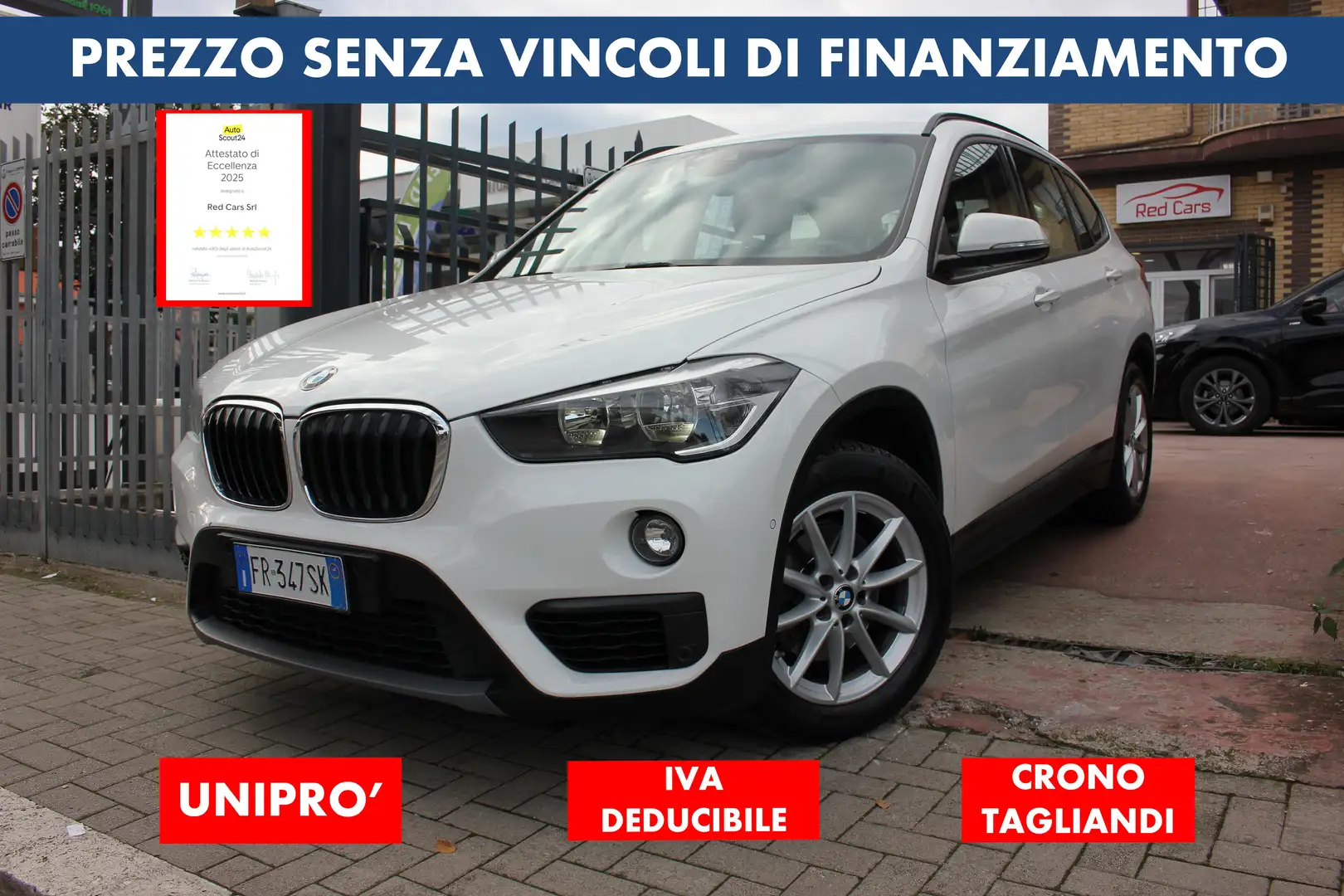BMW X1 140cv*PREZZO VERO*automatic-crono tagliandi UNIPRO - 1