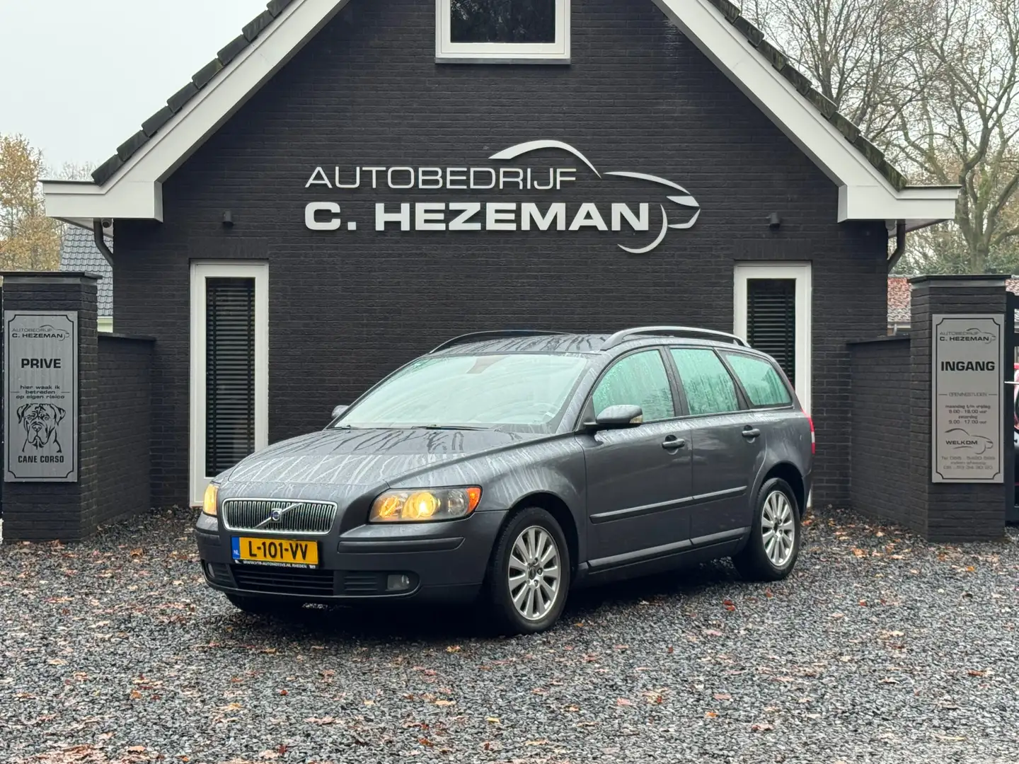 Volvo V50 2.4 Sport LEDER CRUISE CONTROL STOELVERWARMING CLI Grijs - 2