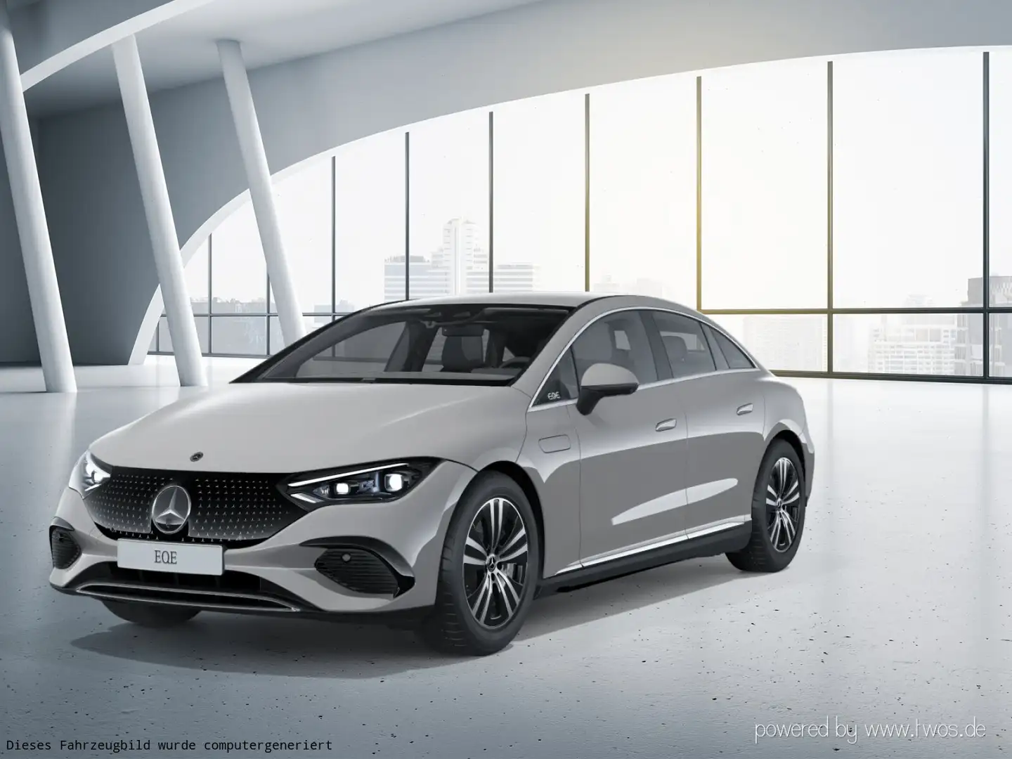 Mercedes-Benz EQE 300 EQE 300 Premium DIGITAL LIGHT KEYLESS DISTRO Grijs - 2