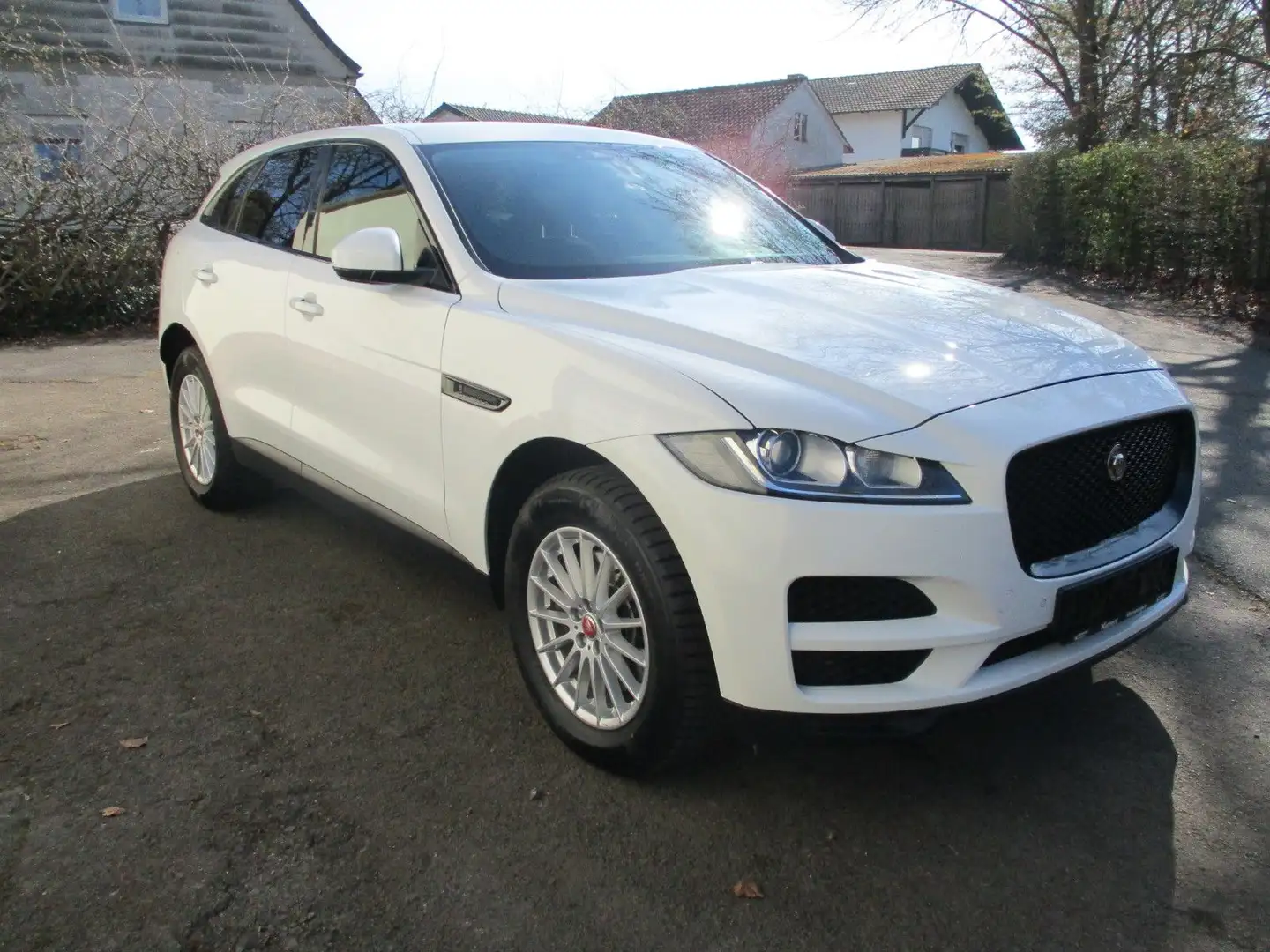 Jaguar F-Pace F-PACE 3.0D AWD + AHK + Navi + TOP Weiß - 1