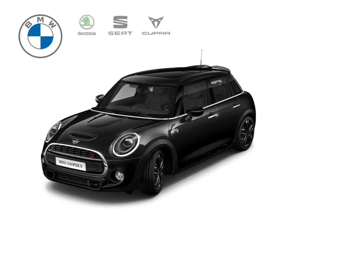 MINI Cooper S Mini*Aut.*Keyless*DAB*Panorama*LED* Schwarz - 1