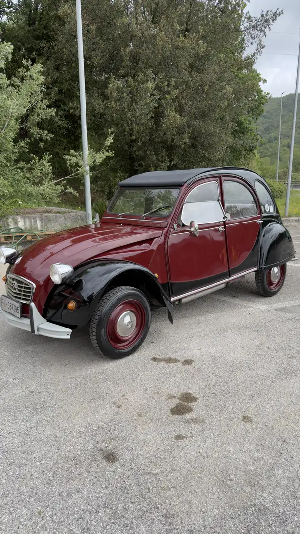 Citroen 2CV trasformabile Rot - 1