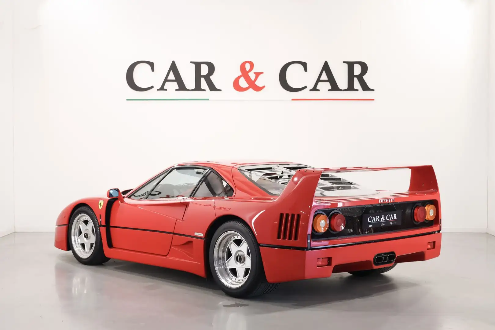 Ferrari F40 cat - certificazione classiche - targa originale italiana - sospensioni Rot - 2