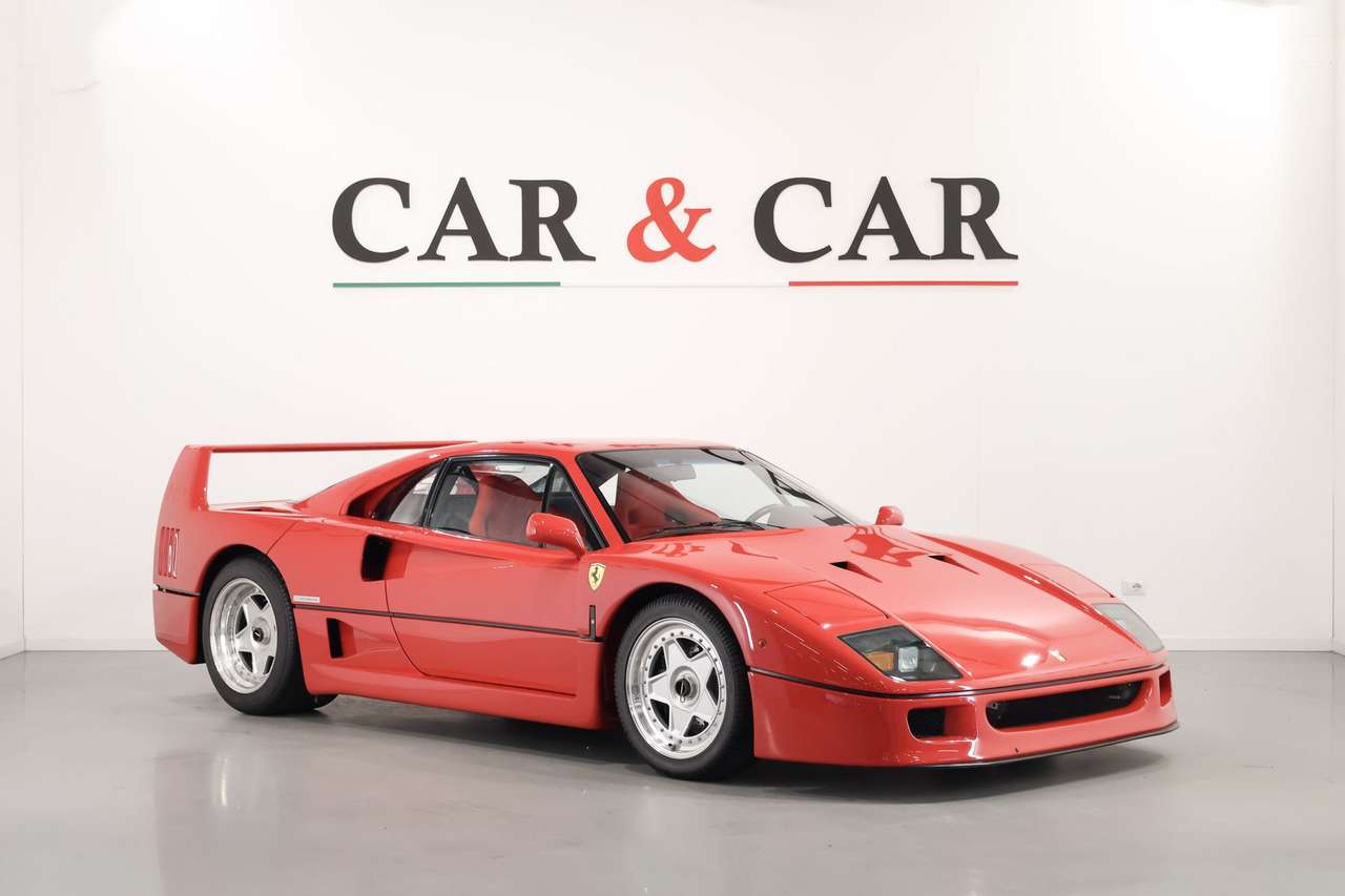 Ferrari F40 cat - certificazione classiche - targa originale italiana - sospensioni