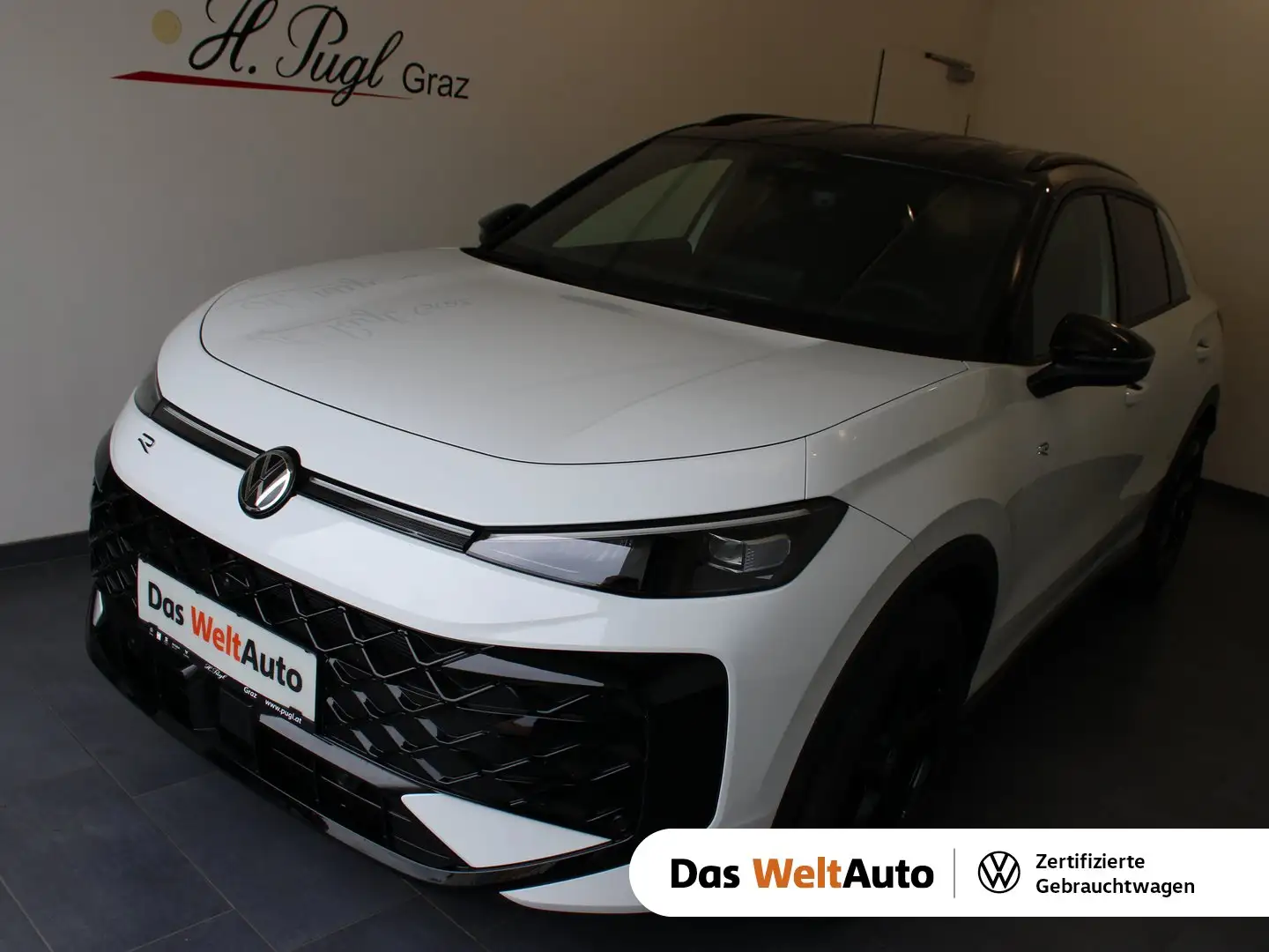 Volkswagen T-Roc R-Line eTSI DSG Weiß - 1