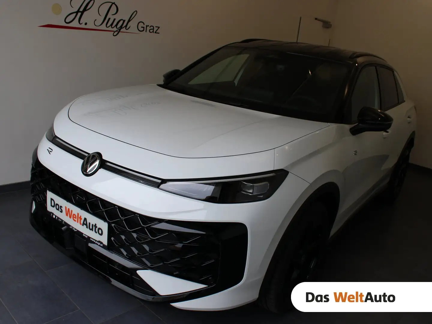 Volkswagen T-Roc R-Line eTSI DSG Weiß - 1