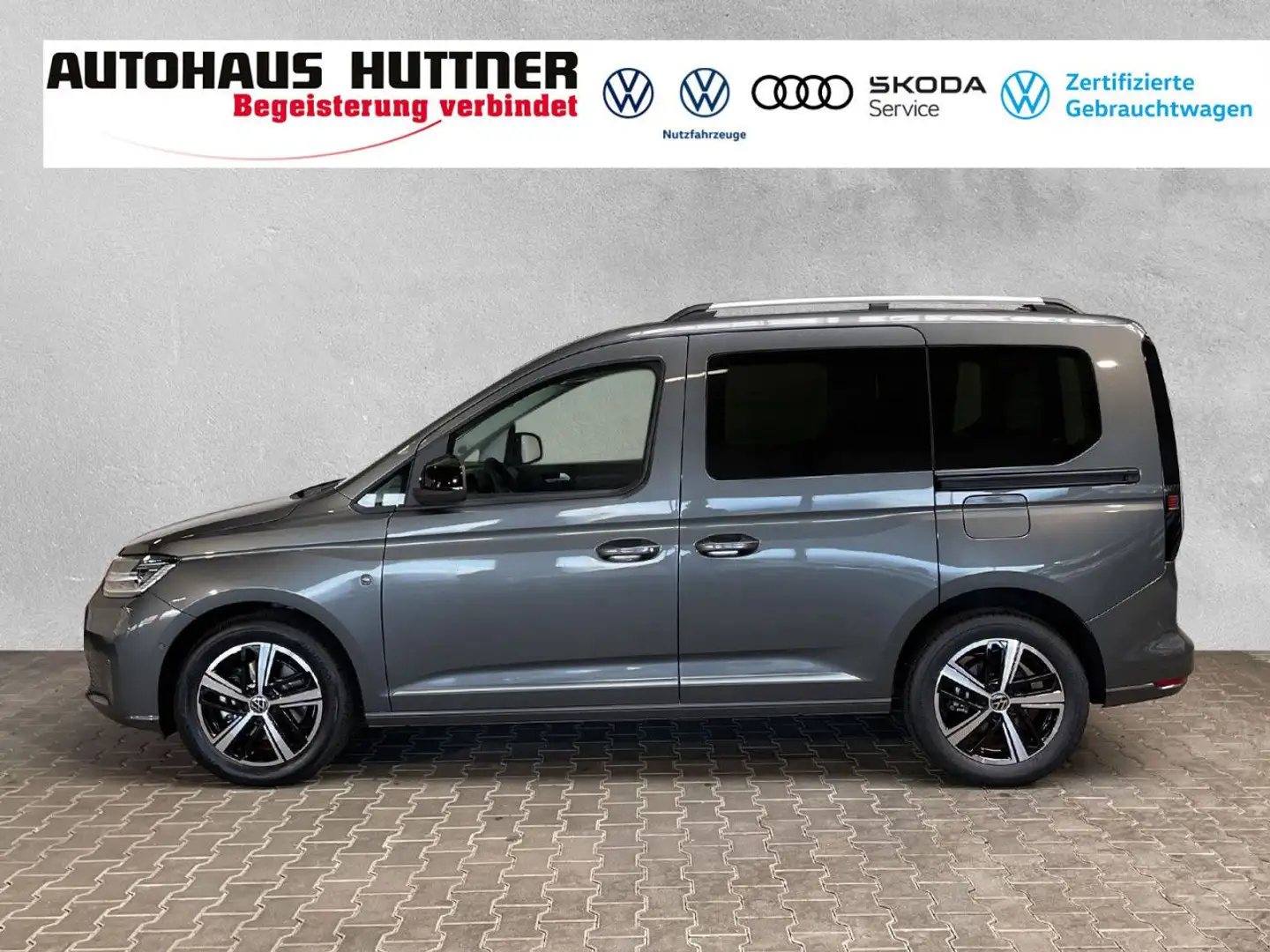 Volkswagen Caddy STYLE 1.5 TSI DSG NAVI AHK LED APPCONNECT Grau - 2