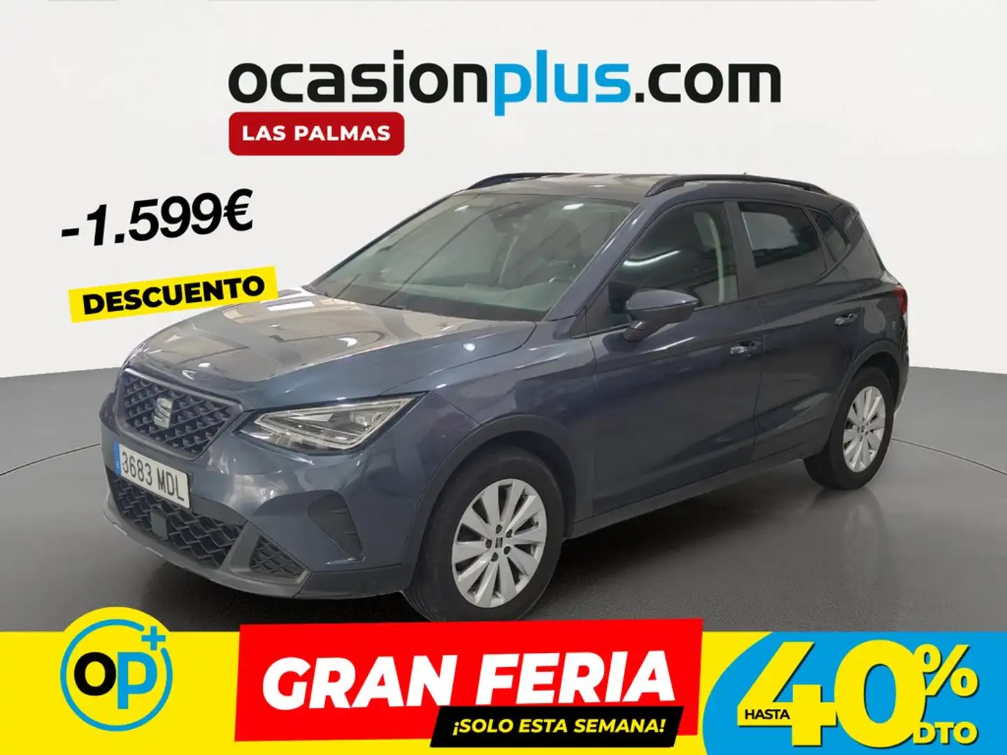 SEAT Arona 1.0 TSI S&S Style XM 110 Gris - 1
