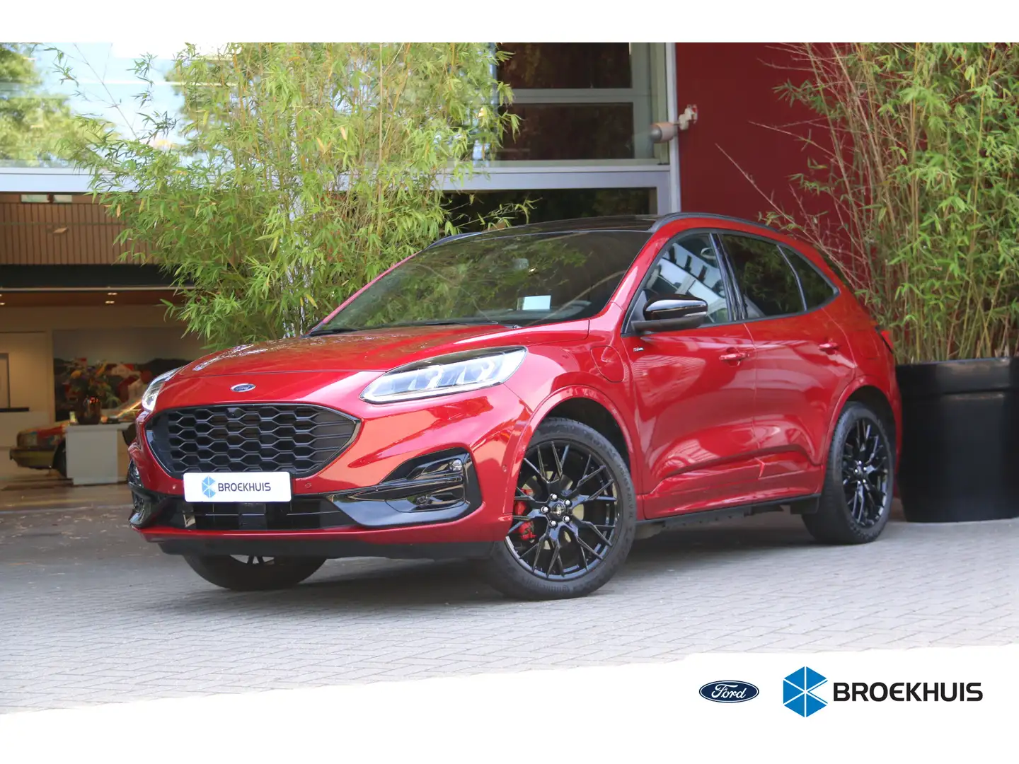 Ford Kuga 2.5 PHEV ST-Line X | Full Option! | Black Pack | P Rood - 1