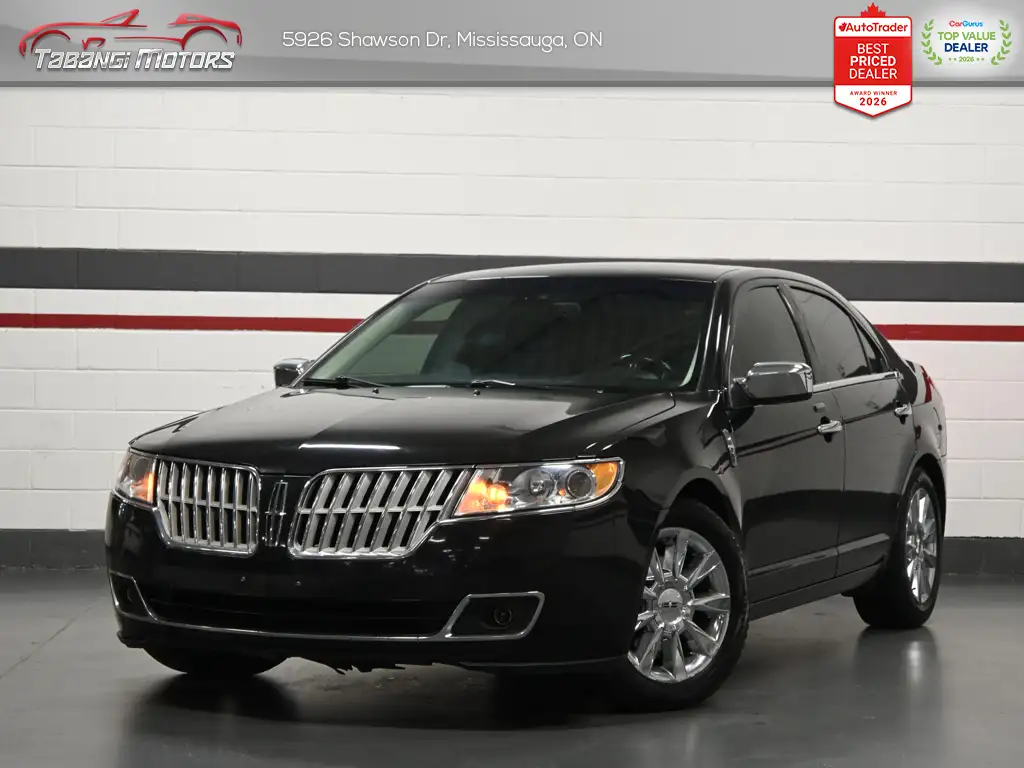 2011 Lincoln MKZ No Accident Leather Sunroof Vented Seats