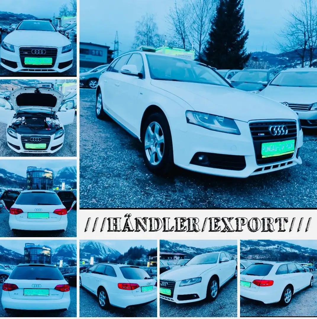 Audi A4 Avant 2,0 TDI HÄNDLER/EXPORT Blanc - 1