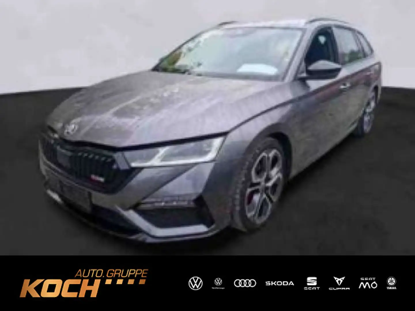 Skoda Octavia Combi RS Plus 2.0 TDI DSG 4x4 *NAVI*AHK* Gris - 1