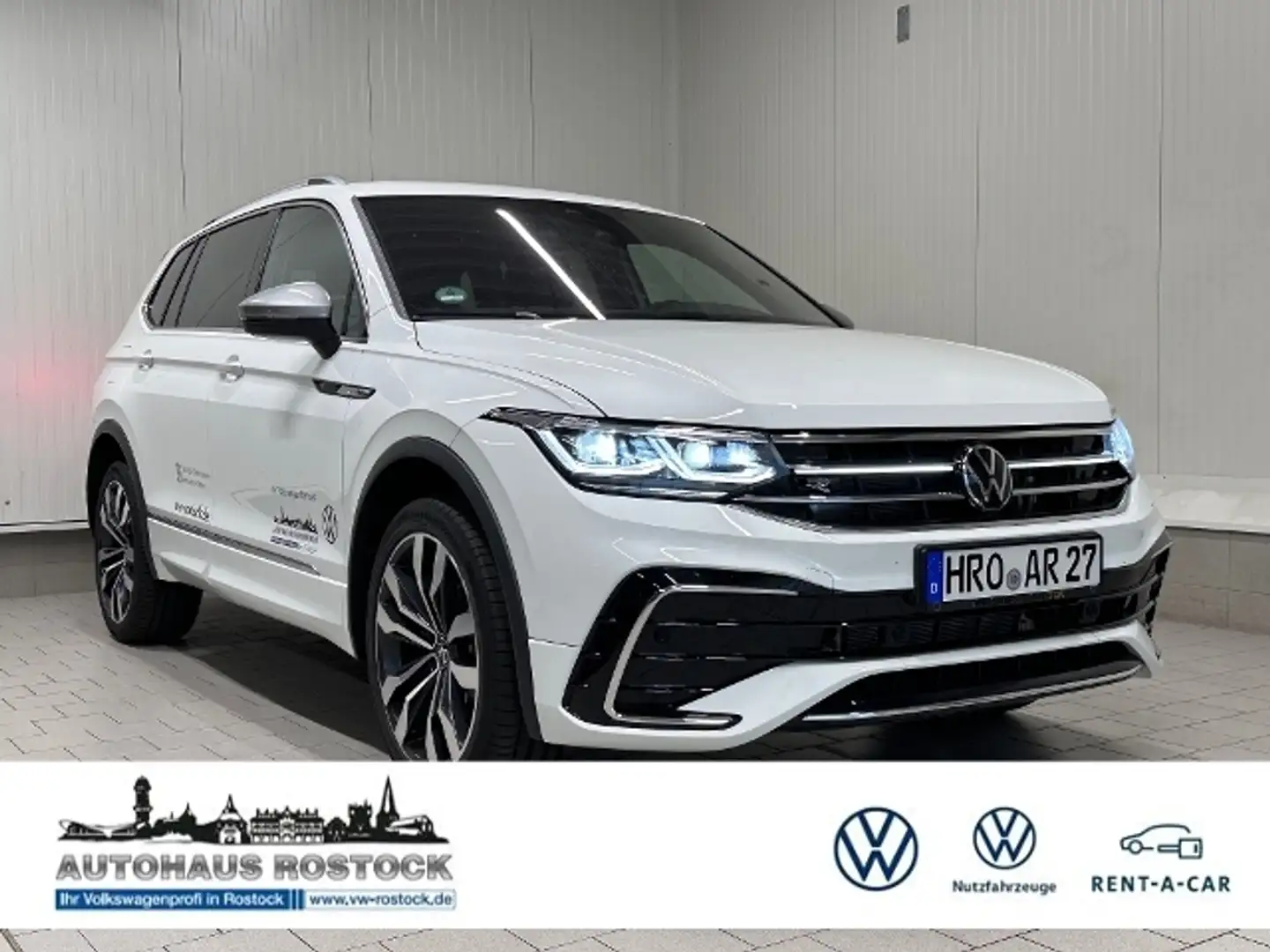 Volkswagen Tiguan Allspace R-Line 4M 2.0 TDI DSG AHK Fehér - 1