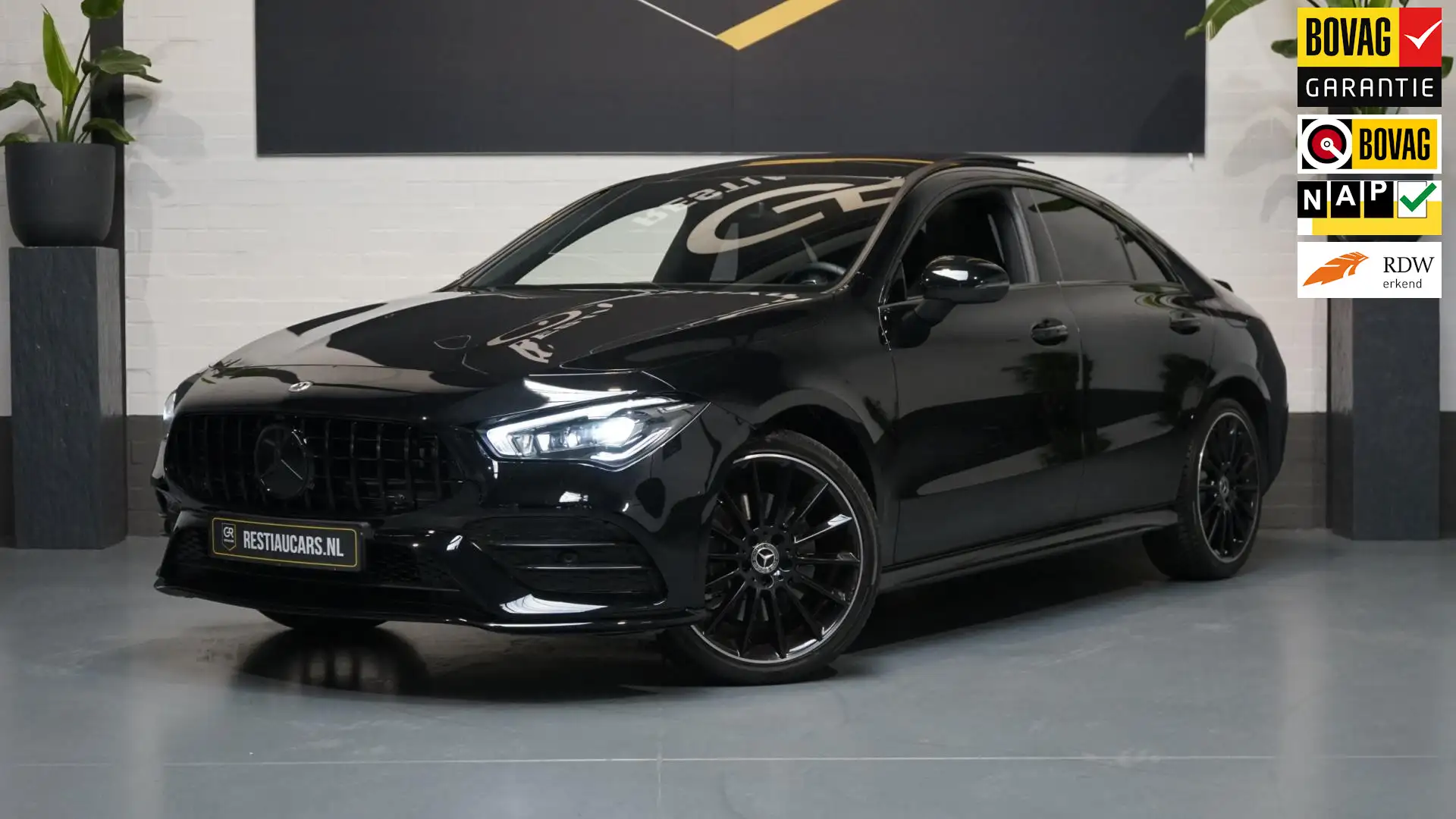 Mercedes-Benz CLA 250 e AMG AUTOMAAT-AMBIANCE-CAMERA-ELEKTR MEMORY-KEYLE Negro - 1