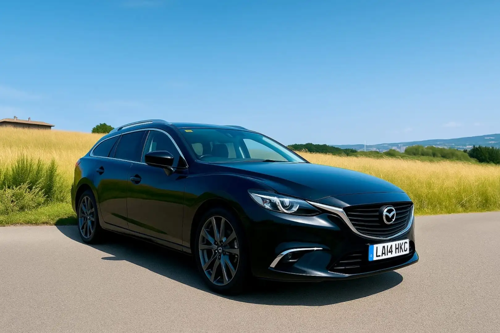 Mazda 6 W. 2.2DE Luxury (Navi) 110kW Noir - 1