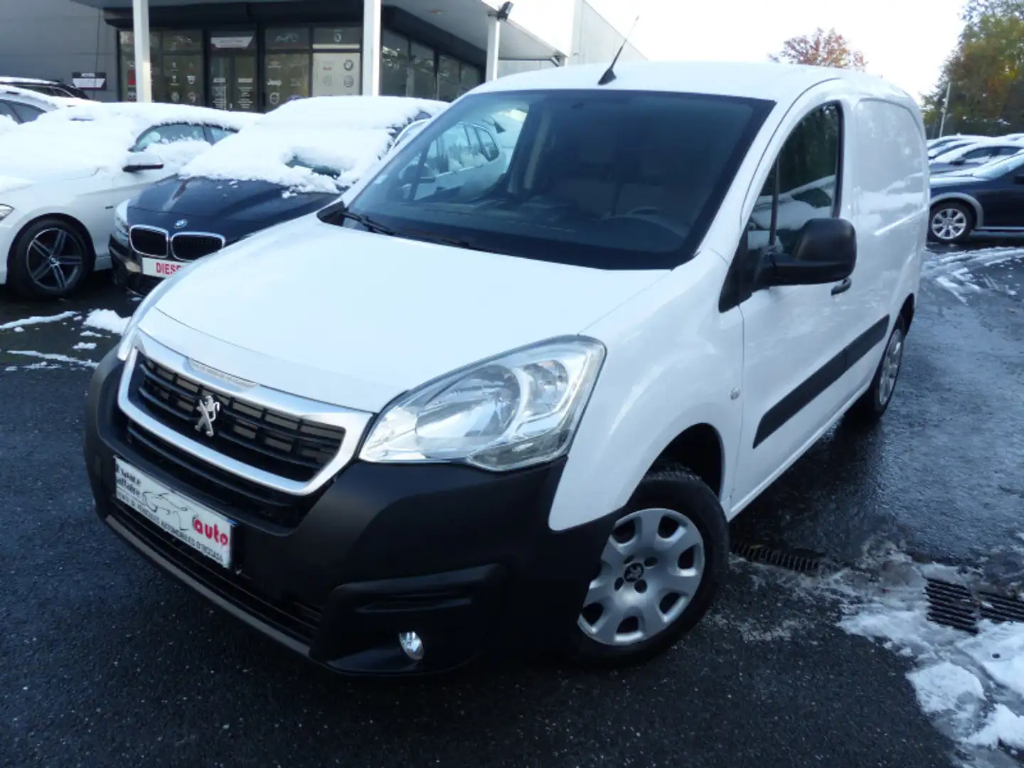 Peugeot Partner 121 L2 1.6 HDI FAP 90 PACK CD CLIM NAV Blanc - 1