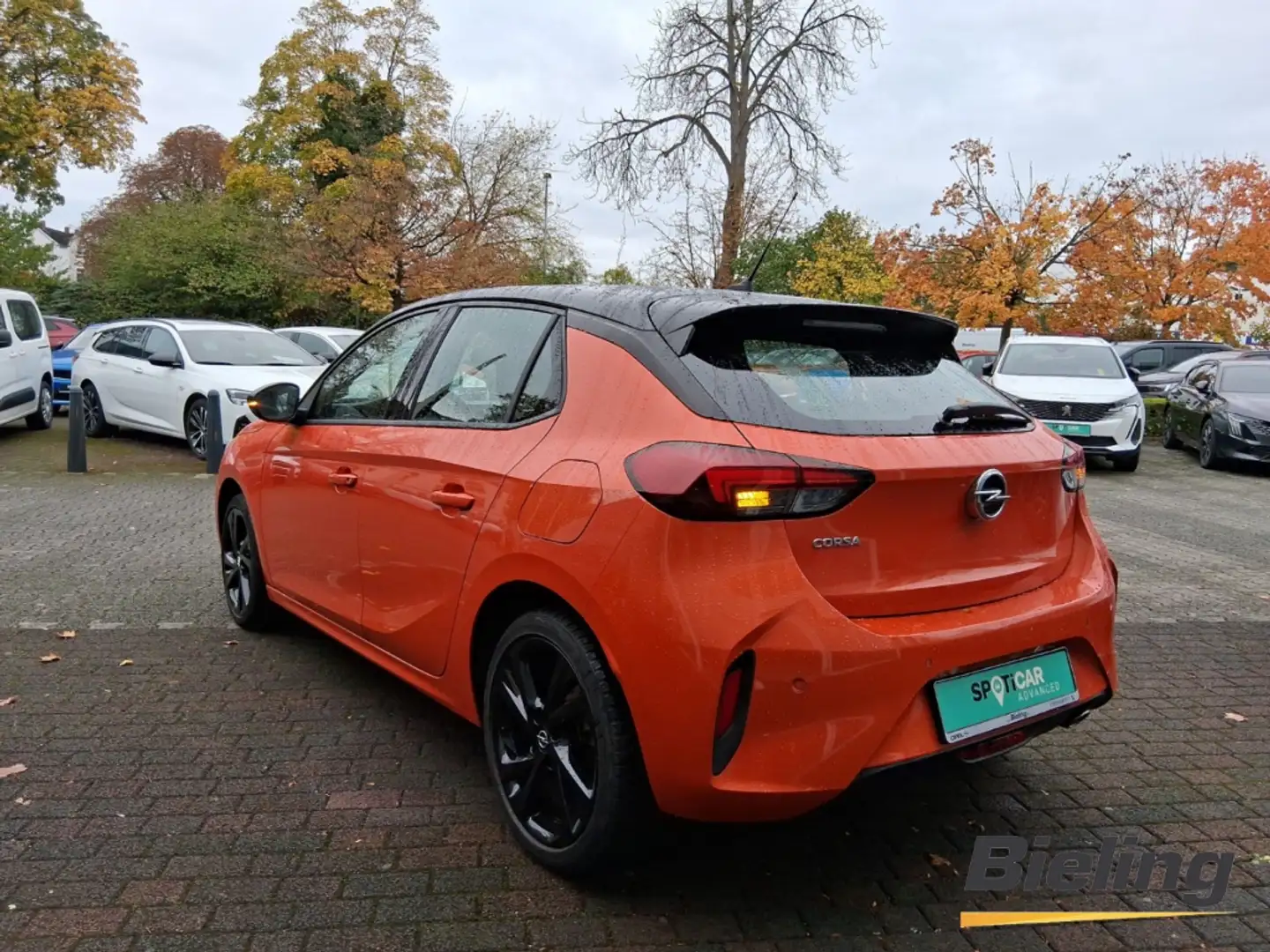 Opel Corsa GS Line 1.2l Turbo, unfallfrei, 17Zoll, LED, SHZ, Orange - 2