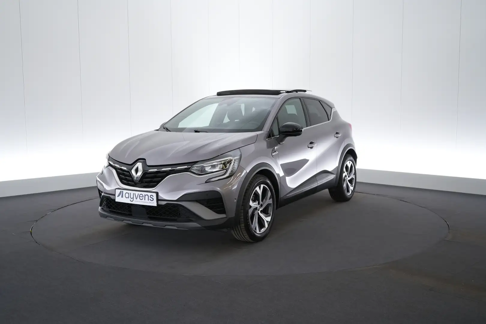 Renault Captur 1.3 TCe R.S. Line LEDER/STOF LED GPS PDC 360° Argent - 1