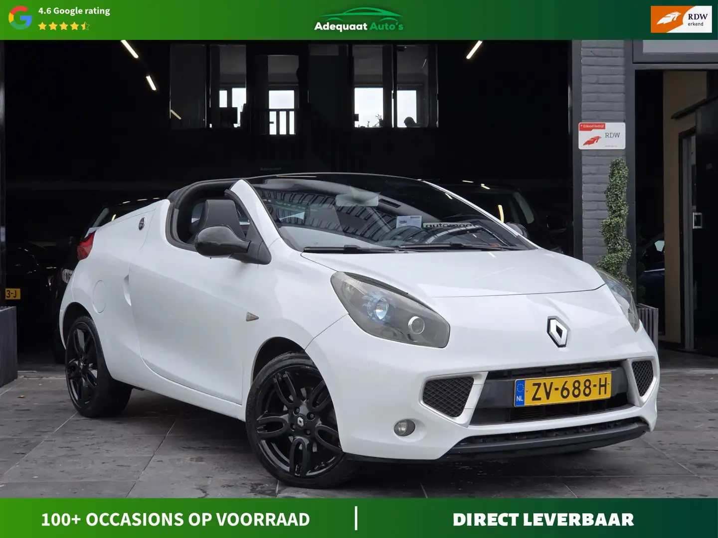Renault Wind 1.2 TCE Dynamique|Airco|Cruise Control|APK Weiß - 1