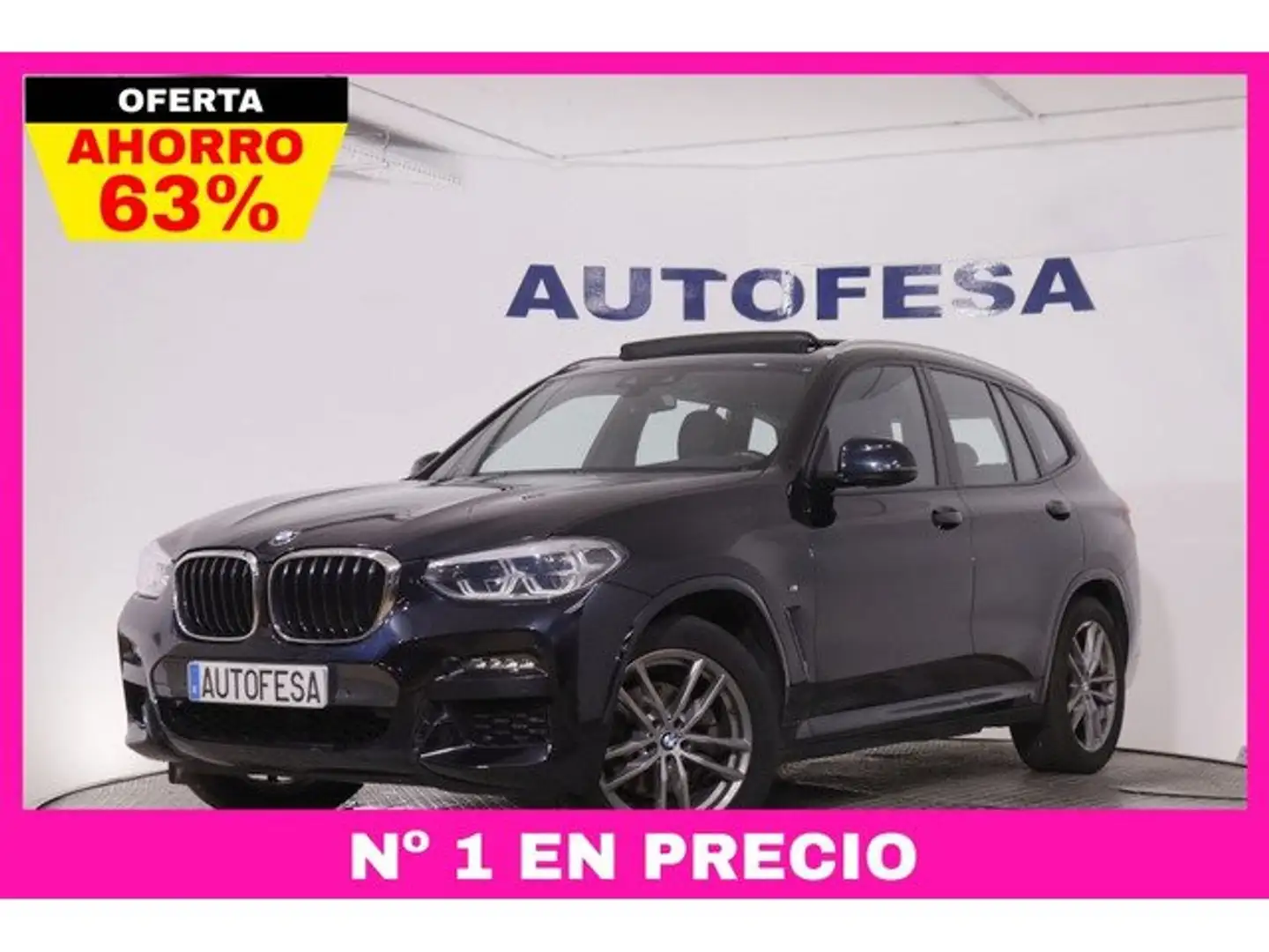 BMW X3 sDrive 18dA Negro - 1