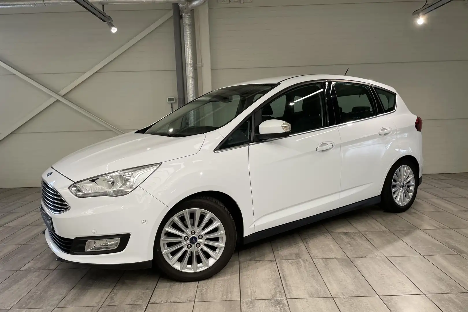 Ford C-Max 1.0 EcoBoost 125pk Titanium Business | Trekhaak | Blanco - 2