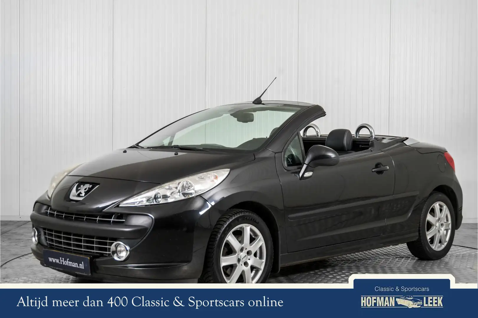 Peugeot 207 CC 1.6 VTi Roland Garros Zwart - 1