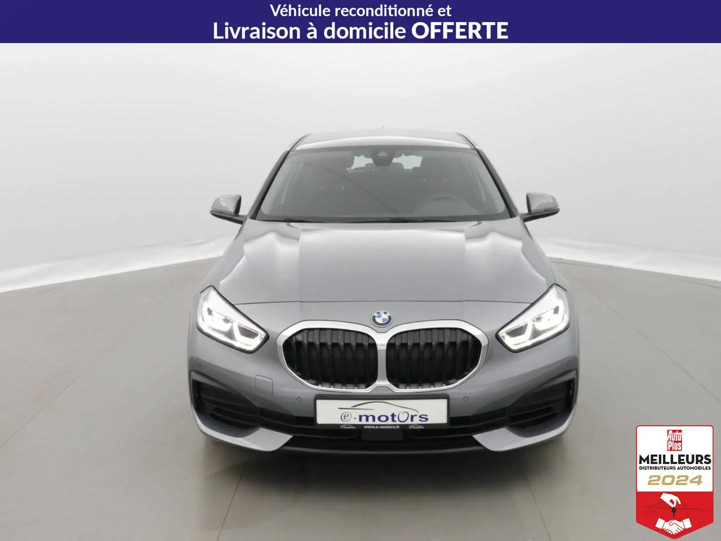BMW 116 116i 109 +GPS +PDC AV/AR Blanc - 2
