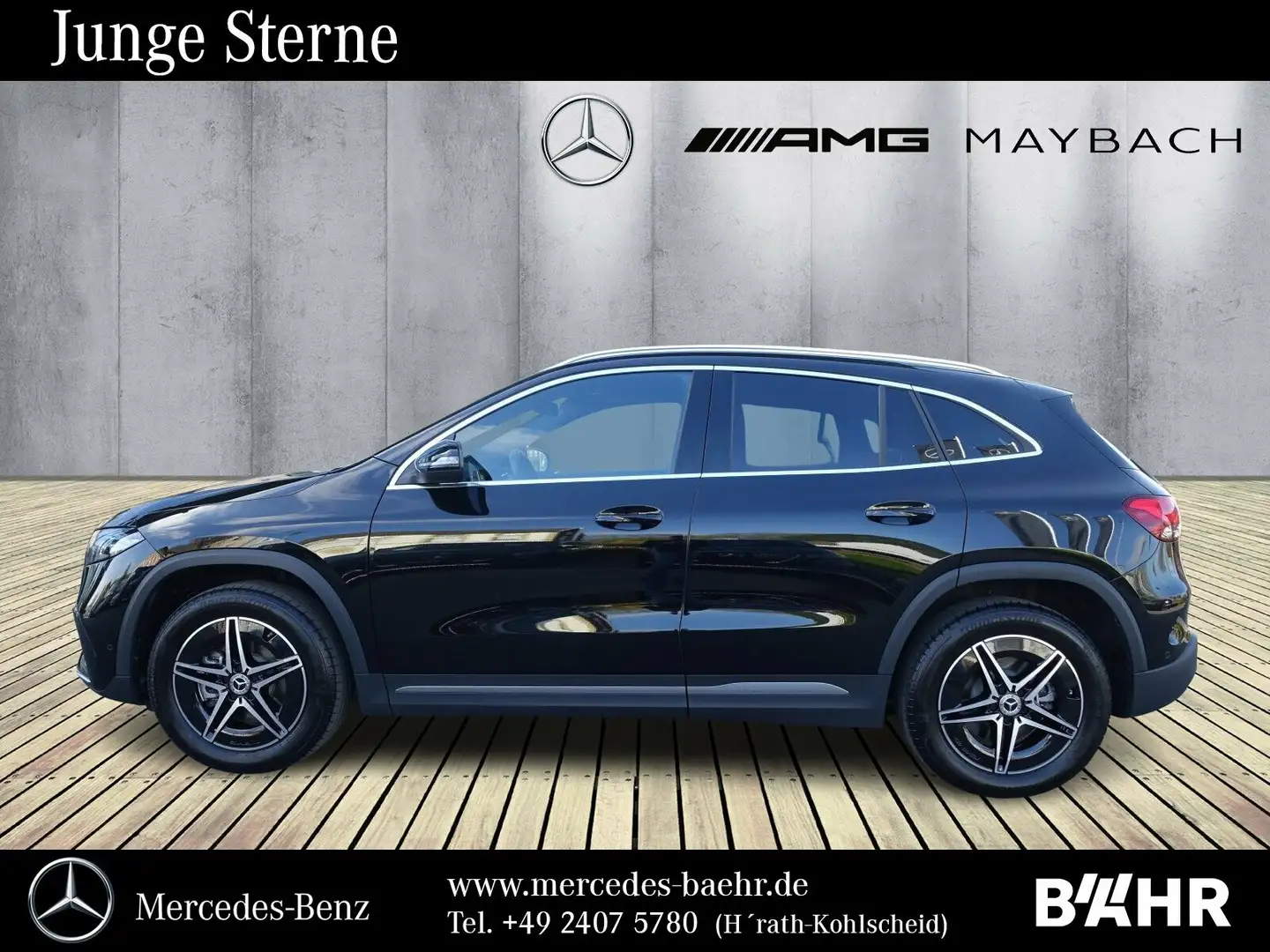 Mercedes-Benz EQA 300 EQA 300 4M AMG/Pano/"Flex-Bonus" - 2.400 Euro! LED Zwart - 2