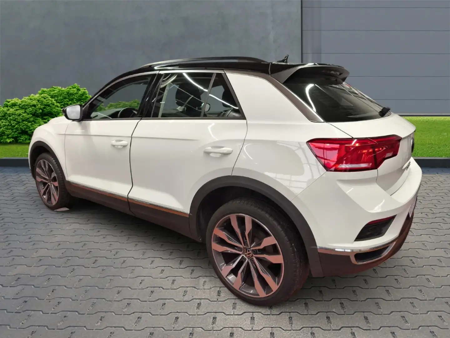 Volkswagen T-Roc Style 1.5 TSI+Alufelgen+Navi+Klimaanlage+Sitzheizu Blanc - 2