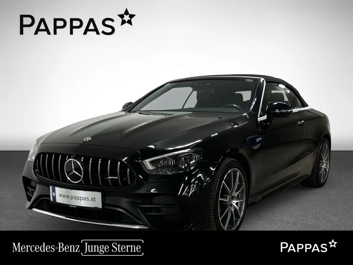 Mercedes-Benz E 220 d 4MATIC Cabriolet *AMG Line, orig. AMG-Heckdiffus Schwarz - 1