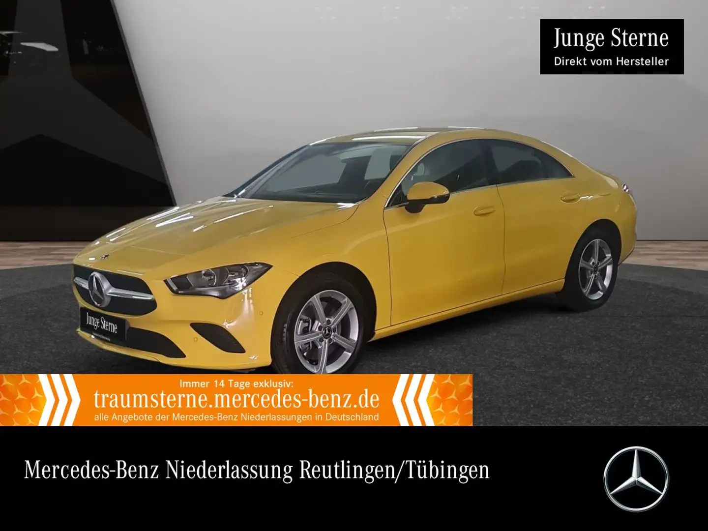 Mercedes-Benz CLA 250 e AHK+KAMERA+8G Jaune - 1