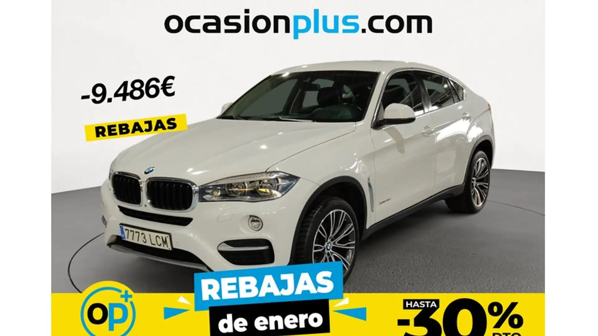BMW X6 xDrive 30dA Blanc - 1