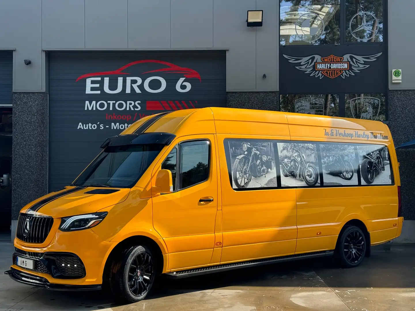 Mercedes-Benz Sprinter Uniek 316H2L3 160PK Automaat 12 Maanden garantie Galben - 1