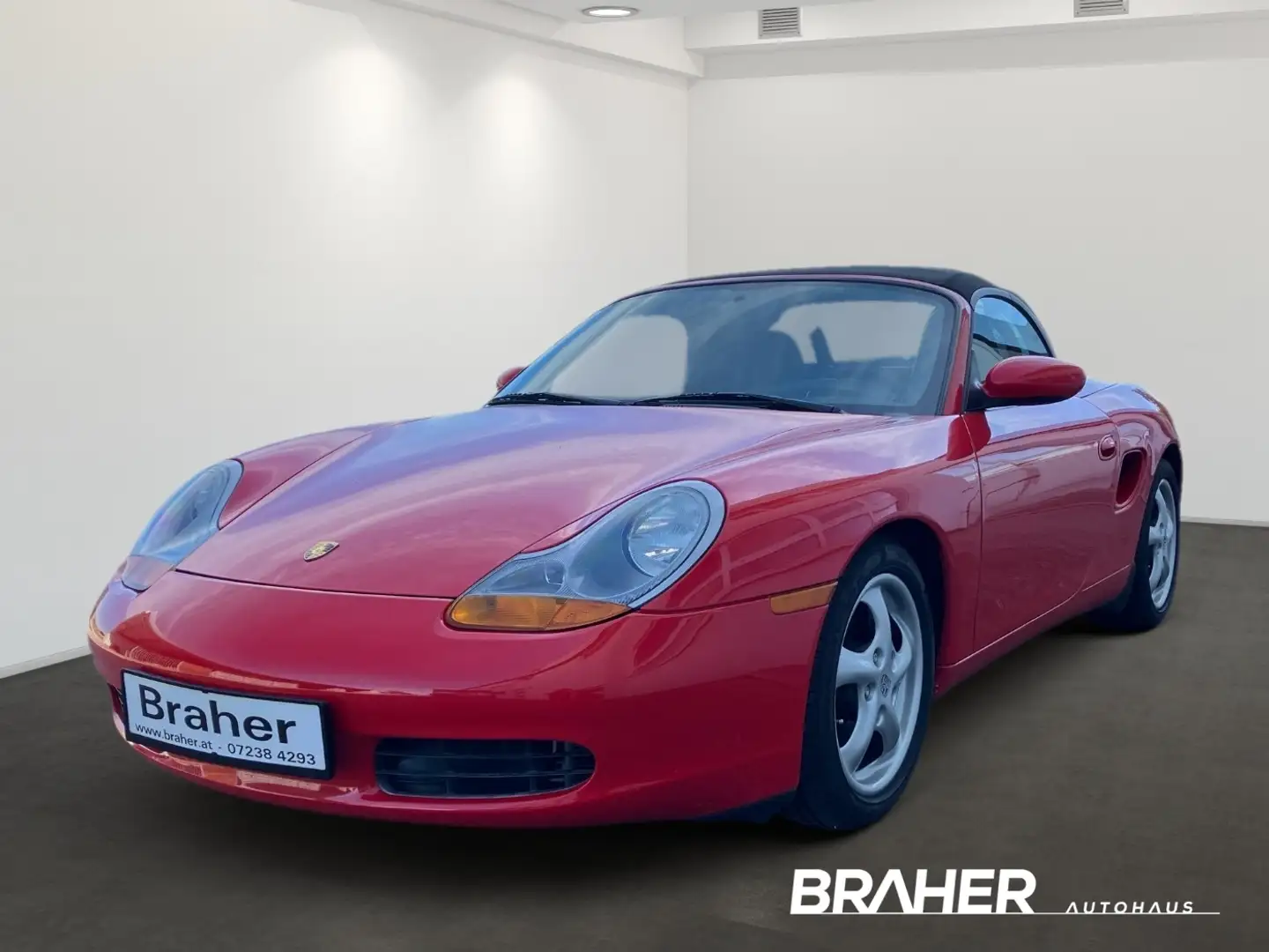 Porsche Boxster 986 Leder Rot - 1