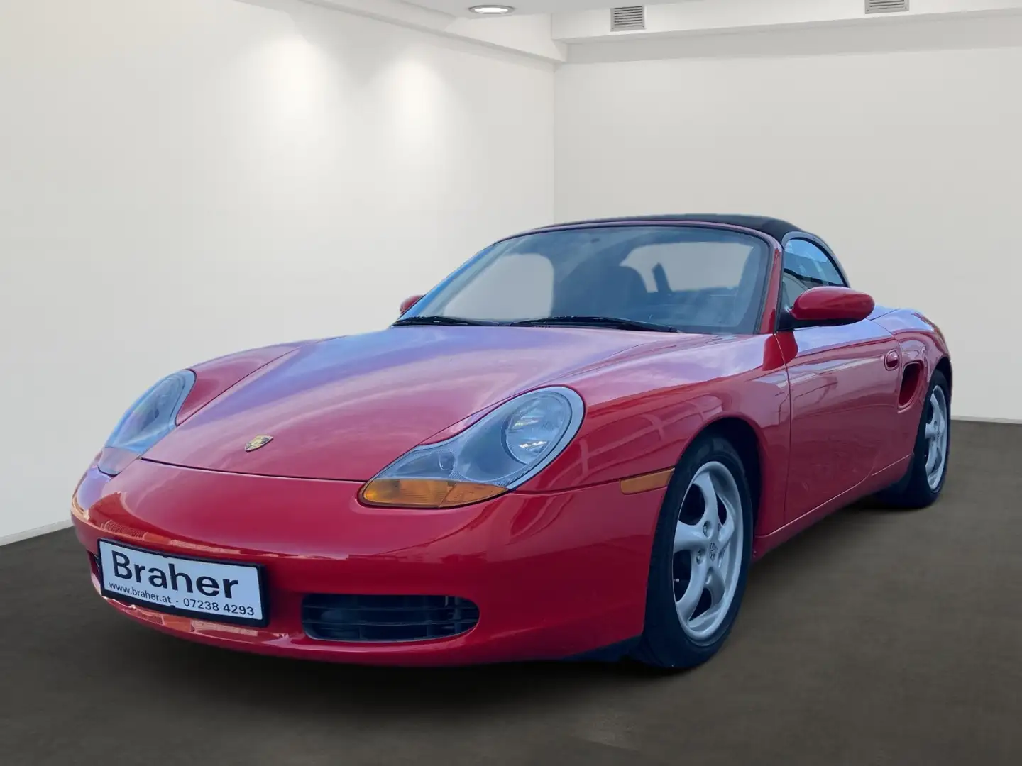 Porsche Boxster 986 Leder Rot - 2