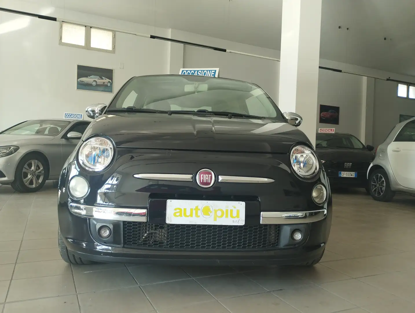 Fiat 500 500 1.3 mjt 16v Lounge 95cv E5+ Negro - 2